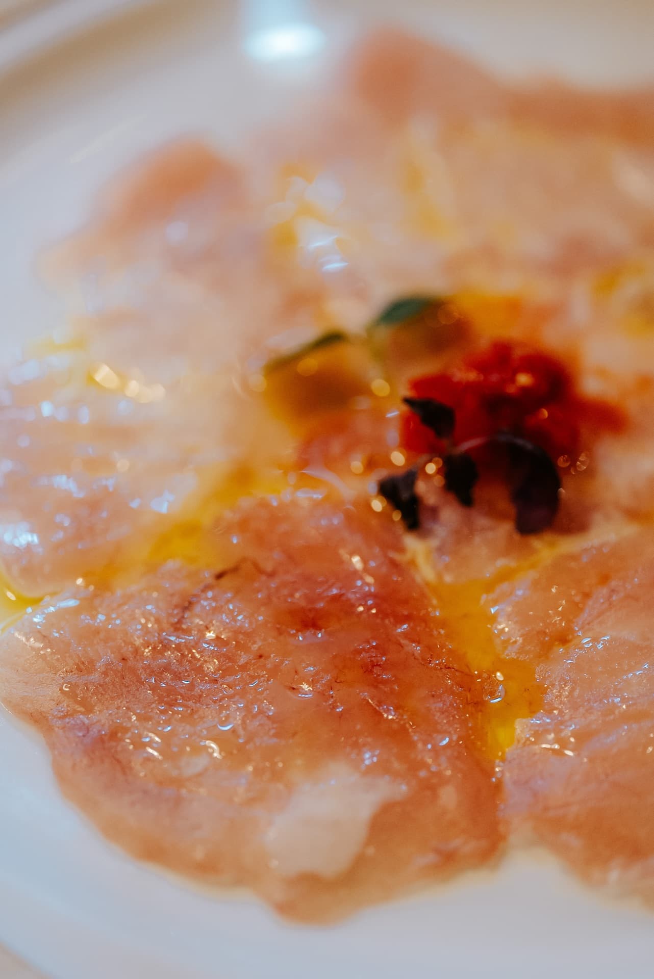 Carpaccio di pesce — Carpaccio Fish Restaurant, Via Sicilia 45 Roma